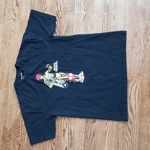 Disney Tops - (M) SkateMental Disney StarWars C3PO 100% Cotton Crew Neck Short Sleeve Street